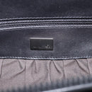 FENDI Shoulder Bag Leather Black Silver 8BN179 Auth mr3186V-19