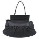 FENDI Shoulder Bag Leather Black Silver 8BN179 Auth mr3186V-3