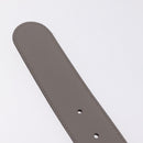 GUCCI Belt Leather 37.4"" Gray Gold 409417 Auth mr3188A-21