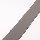 GUCCI Belt Leather 37.4"" Gray Gold 409417 Auth mr3188A-8