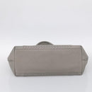 Bottega Veneta INTRECCIATO Tote Bag Leather Gray Auth mr3190-10