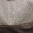 Bottega Veneta INTRECCIATO Tote Bag Leather Gray Auth mr3190-15