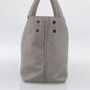 Bottega Veneta INTRECCIATO Tote Bag Leather Gray Auth mr3190-5
