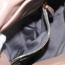 Miu Miu Hand Bag Leather 2way Pink Gold Auth mr3197V-29