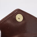 Bottega Veneta INTRECCIATO Body Bag Leather Brown Gold Auth mr3198-17