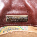 Bottega Veneta INTRECCIATO Body Bag Leather Brown Gold Auth mr3198-18