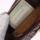 Bottega Veneta INTRECCIATO Body Bag Leather Brown Gold Auth mr3198-23