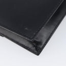 CELINE Shoulder Bag Leather Black Gold Auth mr3201A-14