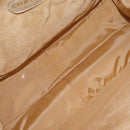 CHANEL Shoulder Bag Lamb Skin Beige Gold CC Auth mr3202-22