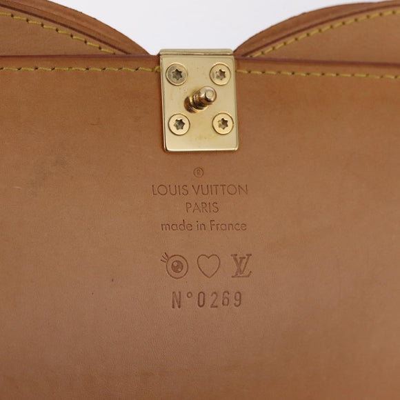 LOUIS VUITTON I Love Monogram Pochette I Miss You Bag M92054 LV Auth mr3206V