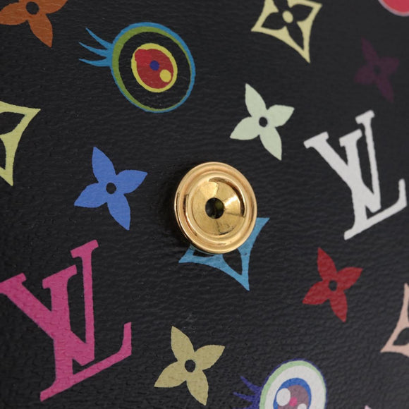 LOUIS VUITTON I Love Monogram Pochette I Miss You Bag M92054 LV Auth mr3206V