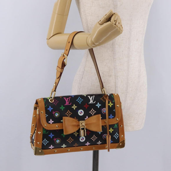 LOUIS VUITTON I Love Monogram Pochette I Miss You Bag M92054 LV Auth mr3206V