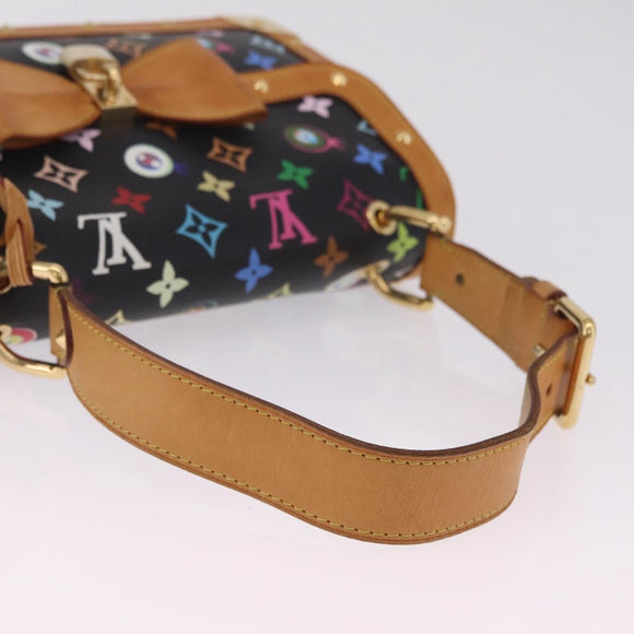 LOUIS VUITTON I Love Monogram Pochette I Miss You Bag M92054 LV Auth mr3206V