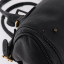 Chloe Paddington Hand Bag Leather Black Gold Silver Auth mr3207V-10