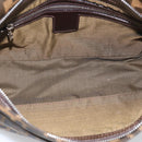 FENDI Zucca Canvas Mamma Baguette Shoulder Bag Brown Black Auth mr3209V-18