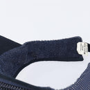 CHANEL Sports Sun Visor pile Navy CC Auth mr3212-12