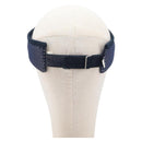 CHANEL Sports Sun Visor pile Navy CC Auth mr3212-3