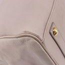 LOUIS VUITTON Cuir Cinema Hand Bag Leather Pink M93483 LV Auth mr3214-14