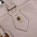 LOUIS VUITTON Cuir Cinema Hand Bag Leather Pink M93483 LV Auth mr3214-17