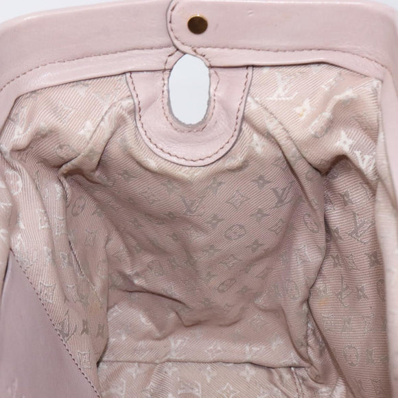 LOUIS VUITTON Cuir Cinema Hand Bag Leather Pink M93483 LV Auth mr3214