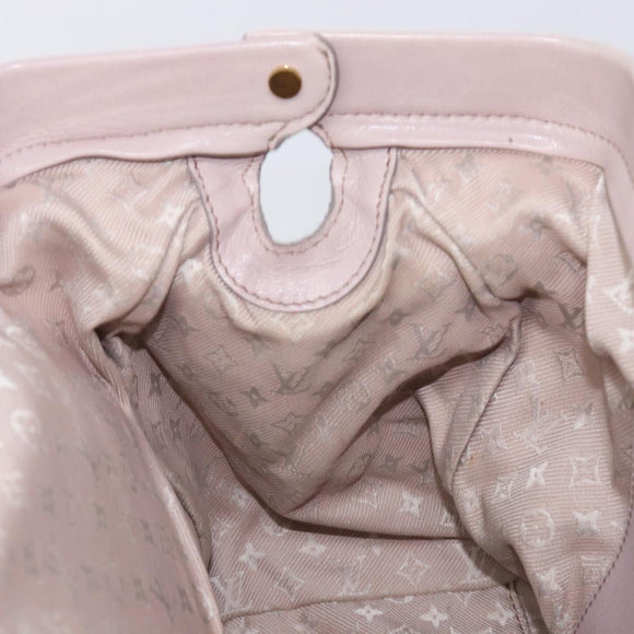 LOUIS VUITTON Cuir Cinema Hand Bag Leather Pink M93483 LV Auth mr3214