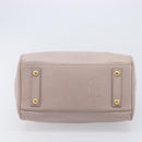 LOUIS VUITTON Cuir Cinema Hand Bag Leather Pink M93483 LV Auth mr3214-9