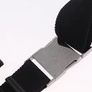 GUCCI GG Canvas Waist Bag Black Silver 28566 Auth mr3215-9