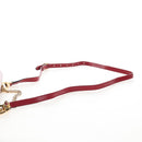 GUCCI Shoulder Bag Leather Black Red 524822 Auth mr3217V-12