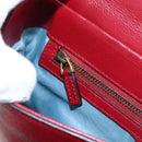 GUCCI Shoulder Bag Leather Black Red 524822 Auth mr3217V-31