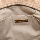 Miu Miu Hand Bag Leather 2way Beige Gold Auth mr3219A-20