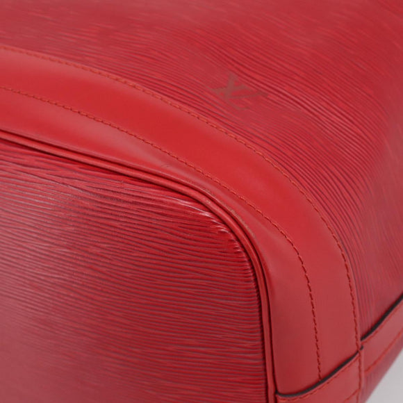 LOUIS VUITTON Epi Petit Noe Shoulder Bag Red M44107 LV Auth mr3221A
