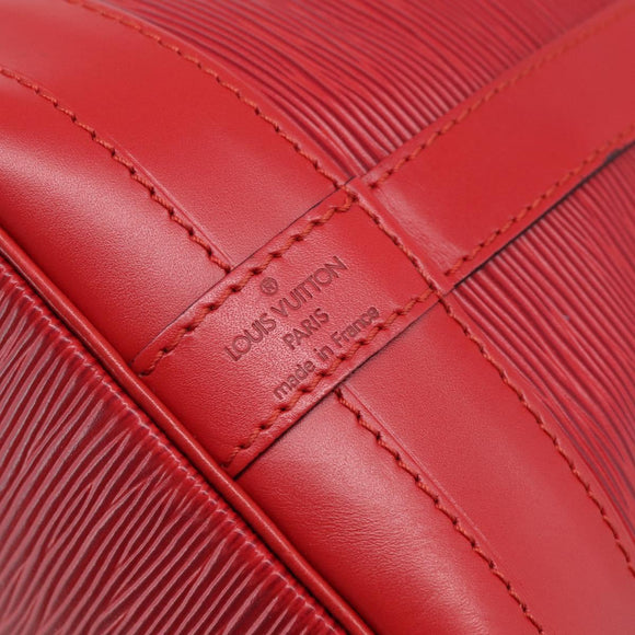 LOUIS VUITTON Epi Petit Noe Shoulder Bag Red M44107 LV Auth mr3221A