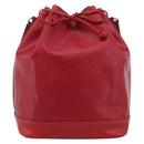 LOUIS VUITTON Epi Petit Noe Shoulder Bag Red M44107 LV Auth mr3221A-2