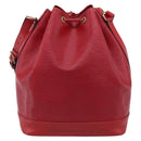 LOUIS VUITTON Epi Petit Noe Shoulder Bag Red M44107 LV Auth mr3221A-3