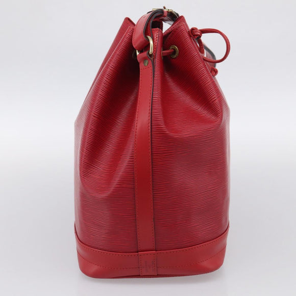 LOUIS VUITTON Epi Petit Noe Shoulder Bag Red M44107 LV Auth mr3221A