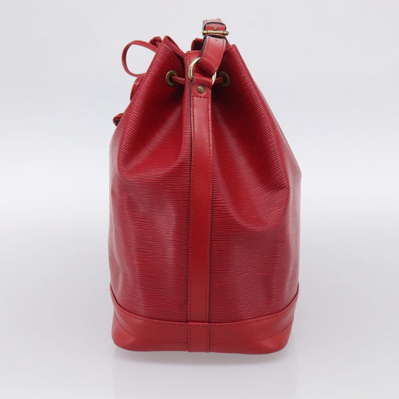 LOUIS VUITTON Epi Petit Noe Shoulder Bag Red M44107 LV Auth mr3221A