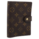 LOUIS VUITTON Monogram Agenda PM Day Planner Cover R20005 LV Auth mr3228A-1