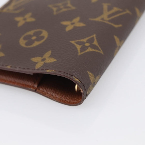 LOUIS VUITTON Monogram Agenda PM Day Planner Cover R20005 LV Auth mr3228A