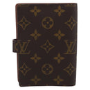 LOUIS VUITTON Monogram Agenda PM Day Planner Cover R20005 LV Auth mr3228A-3