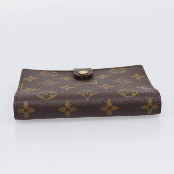 LOUIS VUITTON Monogram Agenda PM Day Planner Cover R20005 LV Auth mr3228A