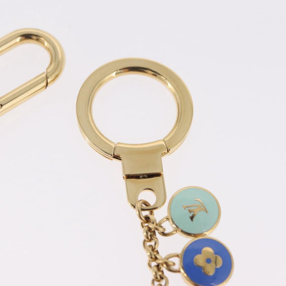 LOUIS VUITTON Monogram Porte Cles Chainne Pastilles Charm M65380 Auth mr3229V