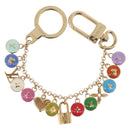 LOUIS VUITTON Monogram Porte Cles Chainne Pastilles Charm M65380 Auth mr3229V-2