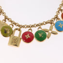 LOUIS VUITTON Monogram Porte Cles Chainne Pastilles Charm M65380 Auth mr3229V-5