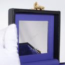 LOUIS VUITTON Monogram Vernis Bleecker Cosmetic Pouch Black LV Auth mr3231A-20