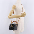 LOUIS VUITTON Monogram Vernis Bleecker Cosmetic Pouch Black LV Auth mr3231A-27