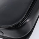 CELINE Horse Carriage Shoulder Bag Leather Black Gold Auth mr3232-13