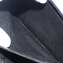 CELINE Horse Carriage Shoulder Bag Leather Black Gold Auth mr3232-26