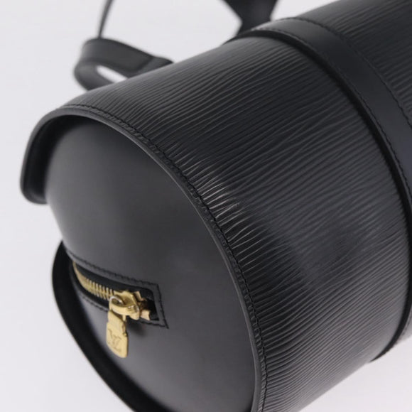 LOUIS VUITTON Epi Soufflot Hand Bag Black M52222 LV Auth mr3233V