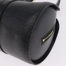 LOUIS VUITTON Epi Soufflot Hand Bag Black M52222 LV Auth mr3233V-11