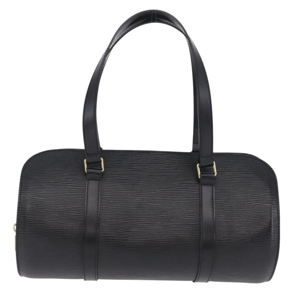 LOUIS VUITTON Epi Soufflot Hand Bag Black M52222 LV Auth mr3233V